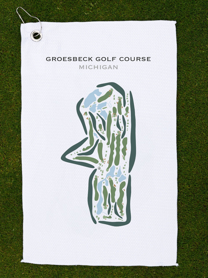 Groesbeck Golf Course, Michigan - Printed Golf Courses