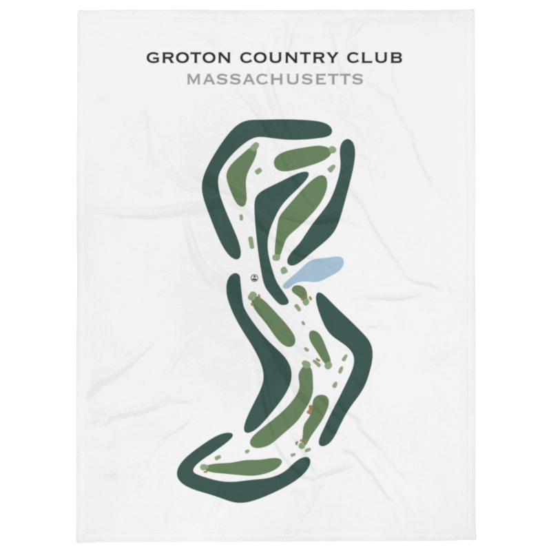 Groton Country Club, Massachusetts - Printed Golf Courses