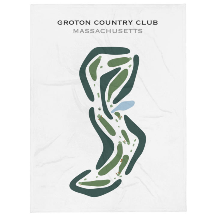 Groton Country Club, Massachusetts - Printed Golf Courses