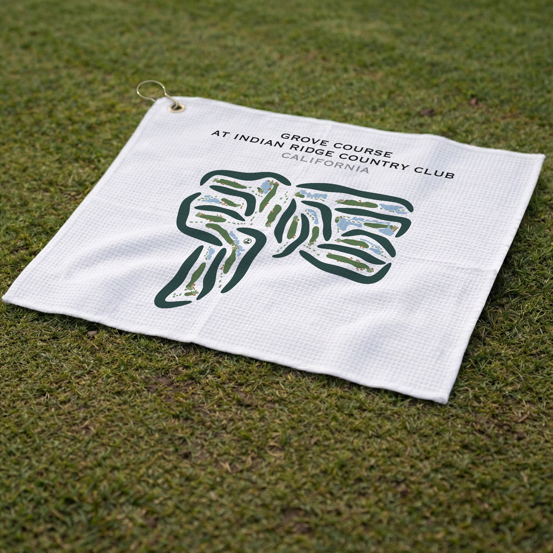 Grove Course at Indian Ridge Country Club, California - Printed Golf Courses