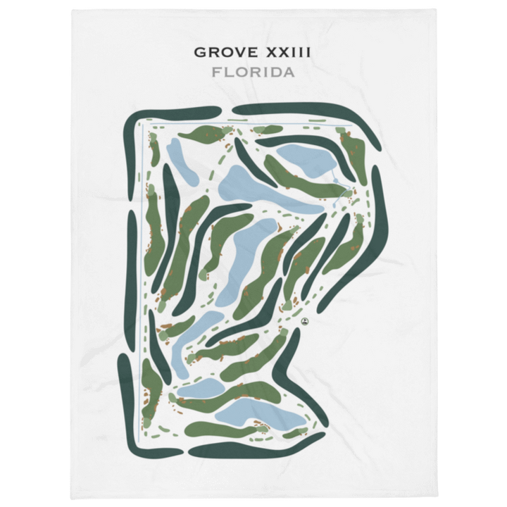 The Grove Golf Club XXIII, Florida - Printed Golf Courses