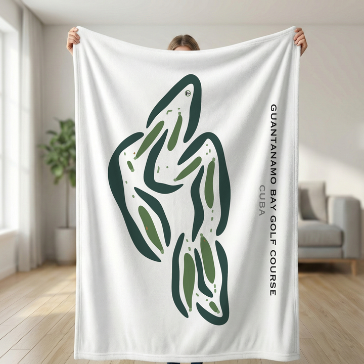 Guantanamo Bay Golf Course, Cuba - Printed Golf Courses