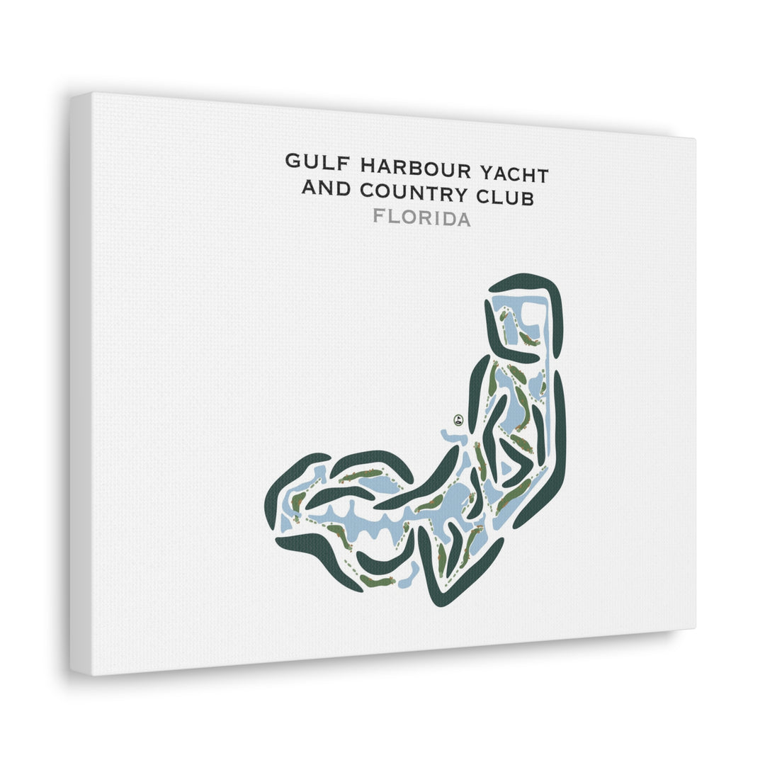 Gulf Harbour Golf & Country Club, Florida - Printed Golf Courses