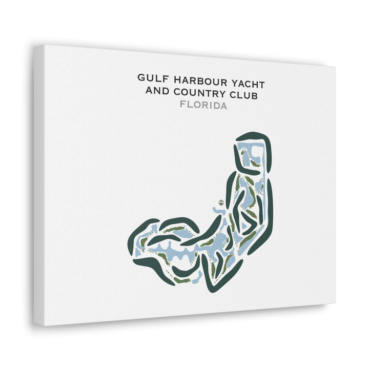 Gulf Harbour Golf & Country Club, Florida - Printed Golf Courses