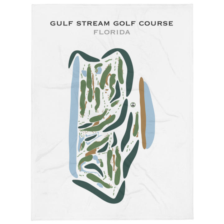 Gulf Stream Golf Course, Florida - Printed Golf Courses