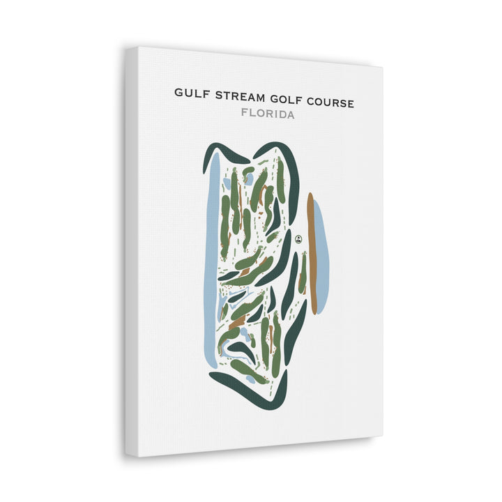Gulf Stream Golf Course, Florida - Printed Golf Courses