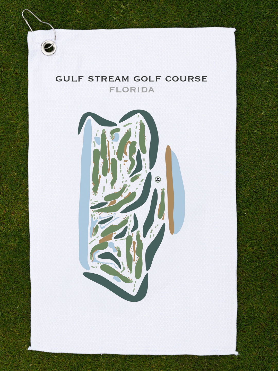 Gulf Stream Golf Course, Florida - Printed Golf Courses