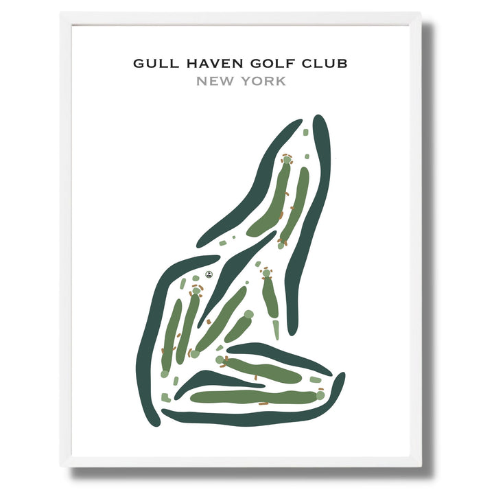 Gull Haven Golf Club, New York - Printed Golf Courses