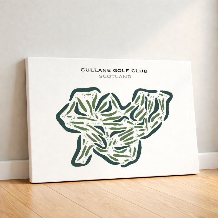 Gullane Golf Club, Scotland - Printed Golf Courses