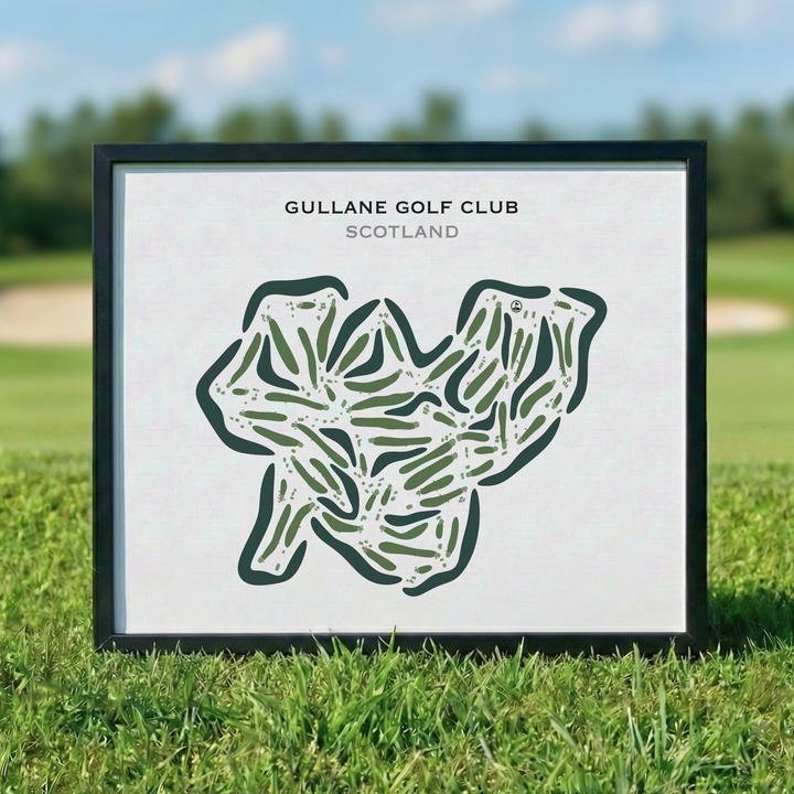 Gullane Golf Club, Scotland - Printed Golf Courses