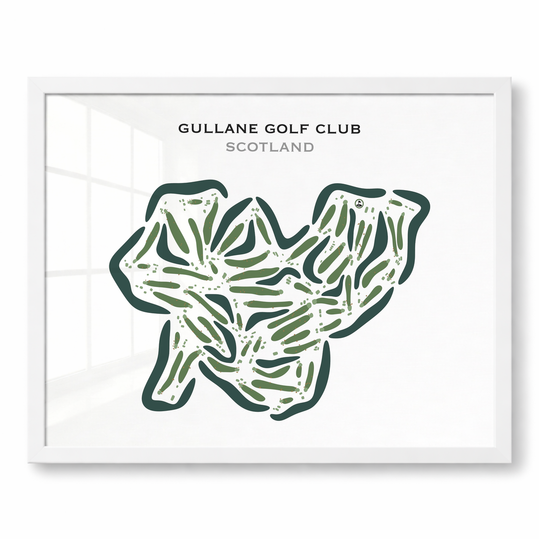 Gullane Golf Club, Scotland - Printed Golf Courses