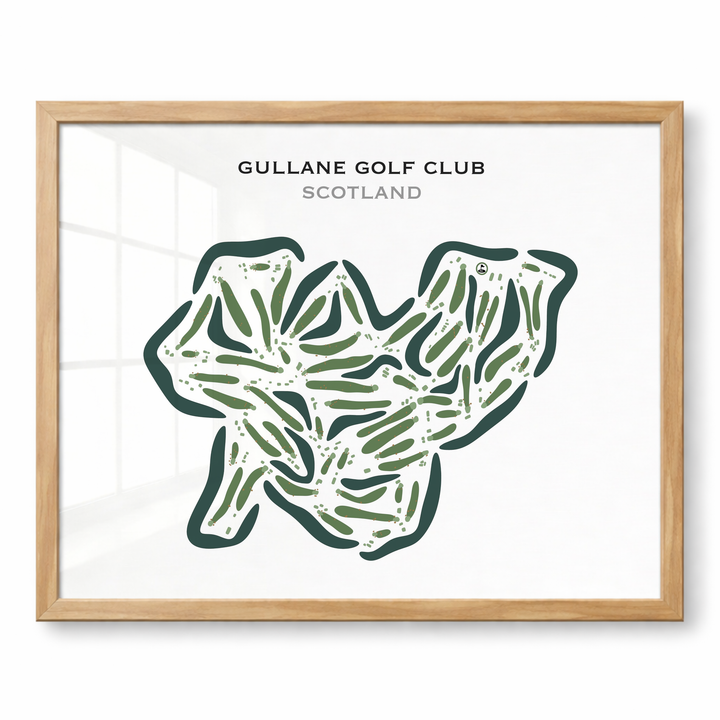 Gullane Golf Club, Scotland - Printed Golf Courses