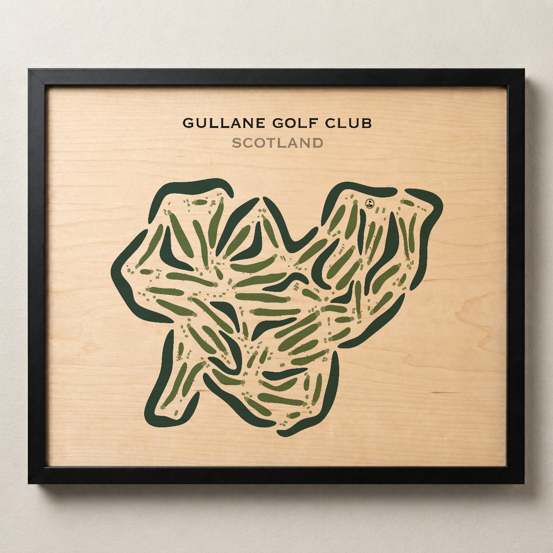 Gullane Golf Club, Scotland - Printed Golf Courses
