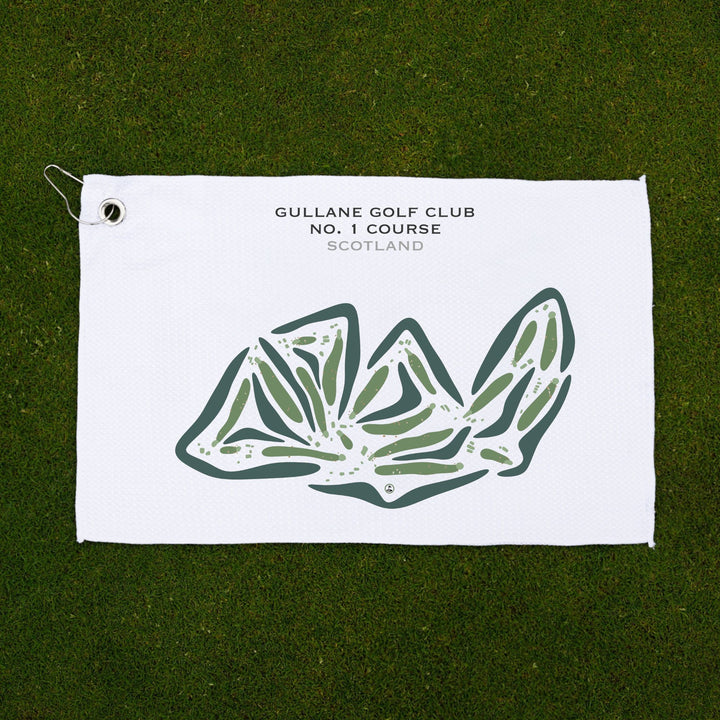 Gullane Golf Club - No 1 Course, Scotland - Printed Golf Courses