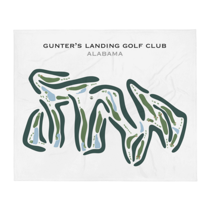 Gunter's Landing Golf Club, Alabama - Printed Golf Courses