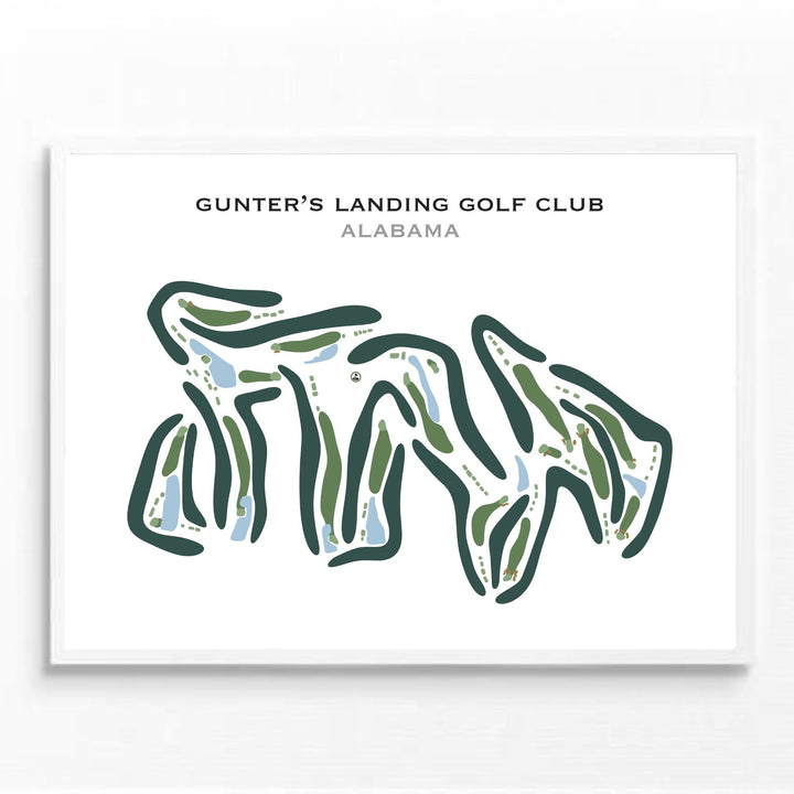 Gunter's Landing Golf Club, Alabama - Printed Golf Courses