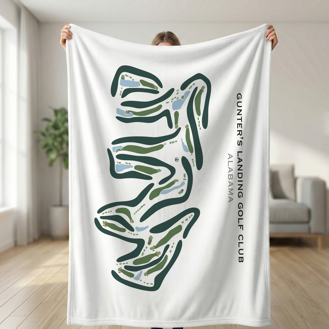 Gunter's Landing Golf Club, Alabama - Printed Golf Courses
