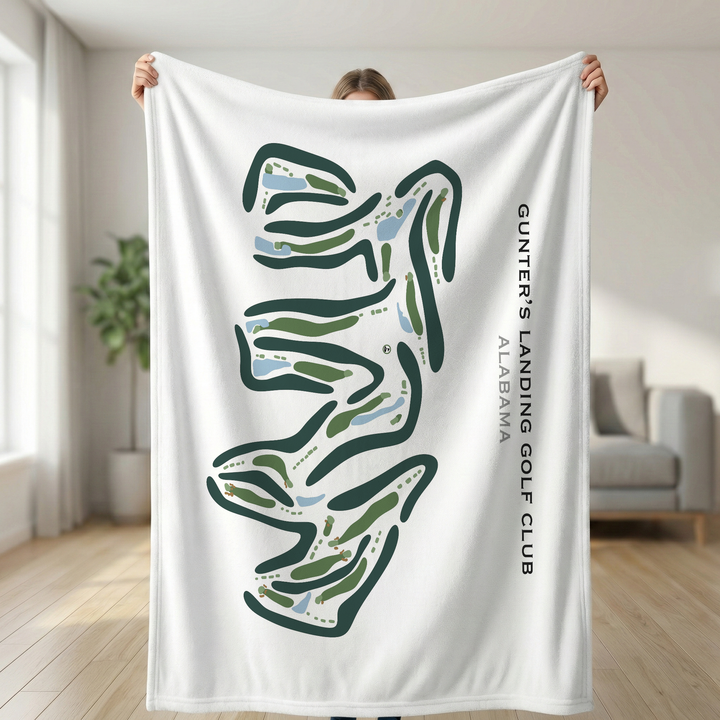 Gunter's Landing Golf Club, Alabama - Printed Golf Courses