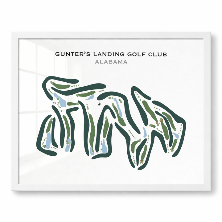 Gunter's Landing Golf Club, Alabama - Printed Golf Courses