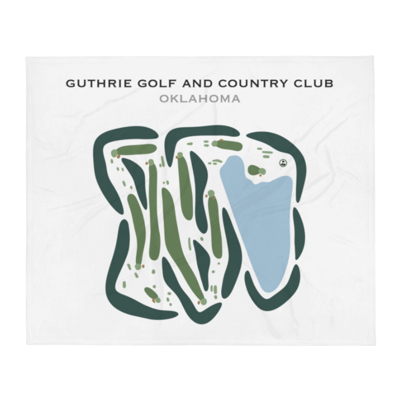 Guthrie Golf & Country Club, Oklahoma - Printed Golf Courses