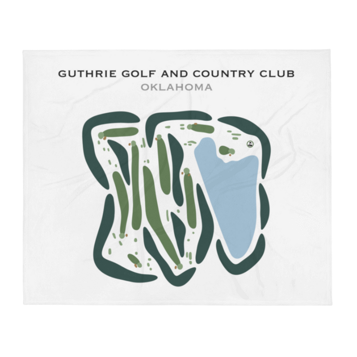Guthrie Golf & Country Club, Oklahoma - Printed Golf Courses