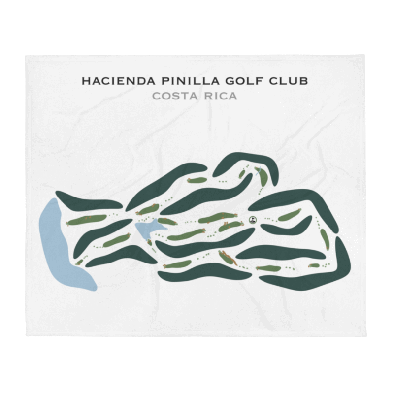 Hacienda Pinilla Golf Club, Costa Rica - Printed Golf Courses