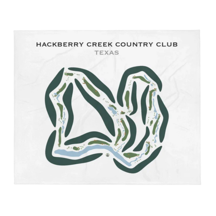 Hackberry Creek Country Club, Texas - Printed Golf Courses