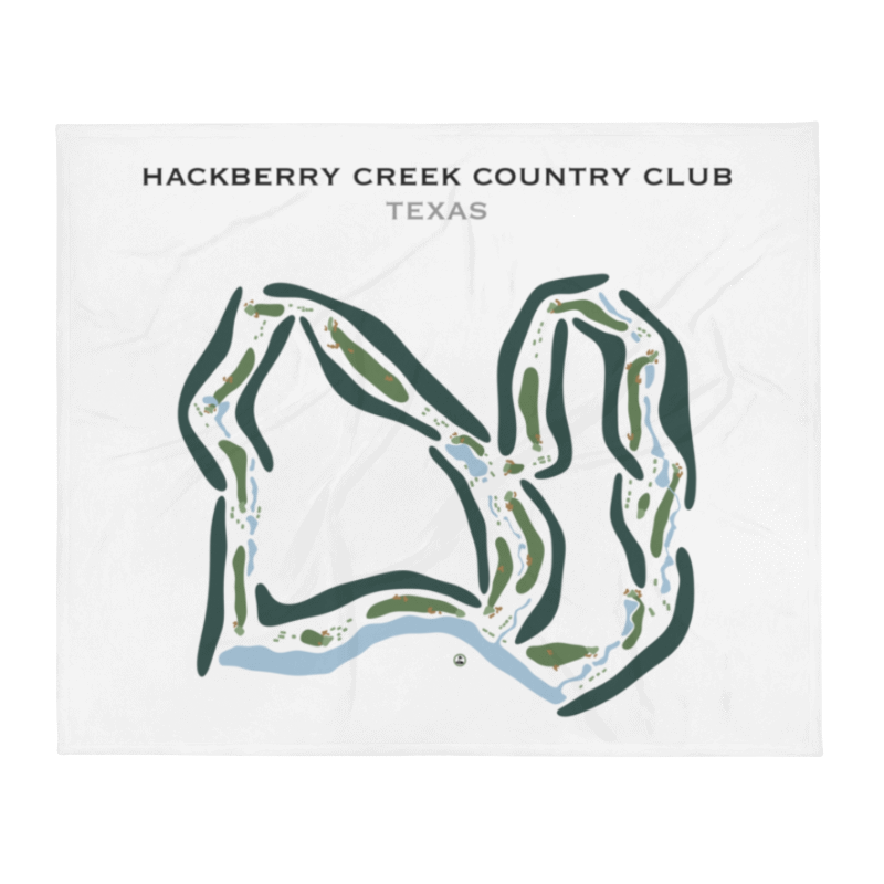 Hackberry Creek Country Club, Texas - Printed Golf Courses