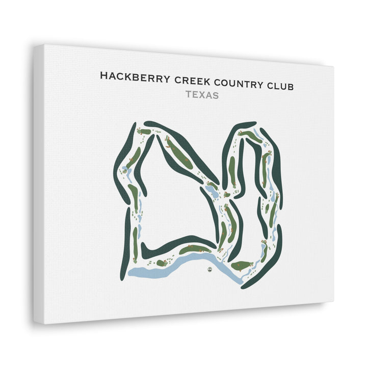 Hackberry Creek Country Club, Texas - Printed Golf Courses