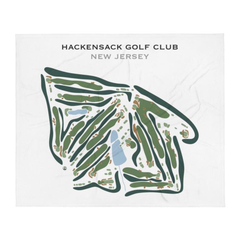 Hackensack Golf Club, New Jersey - Printed Golf Course