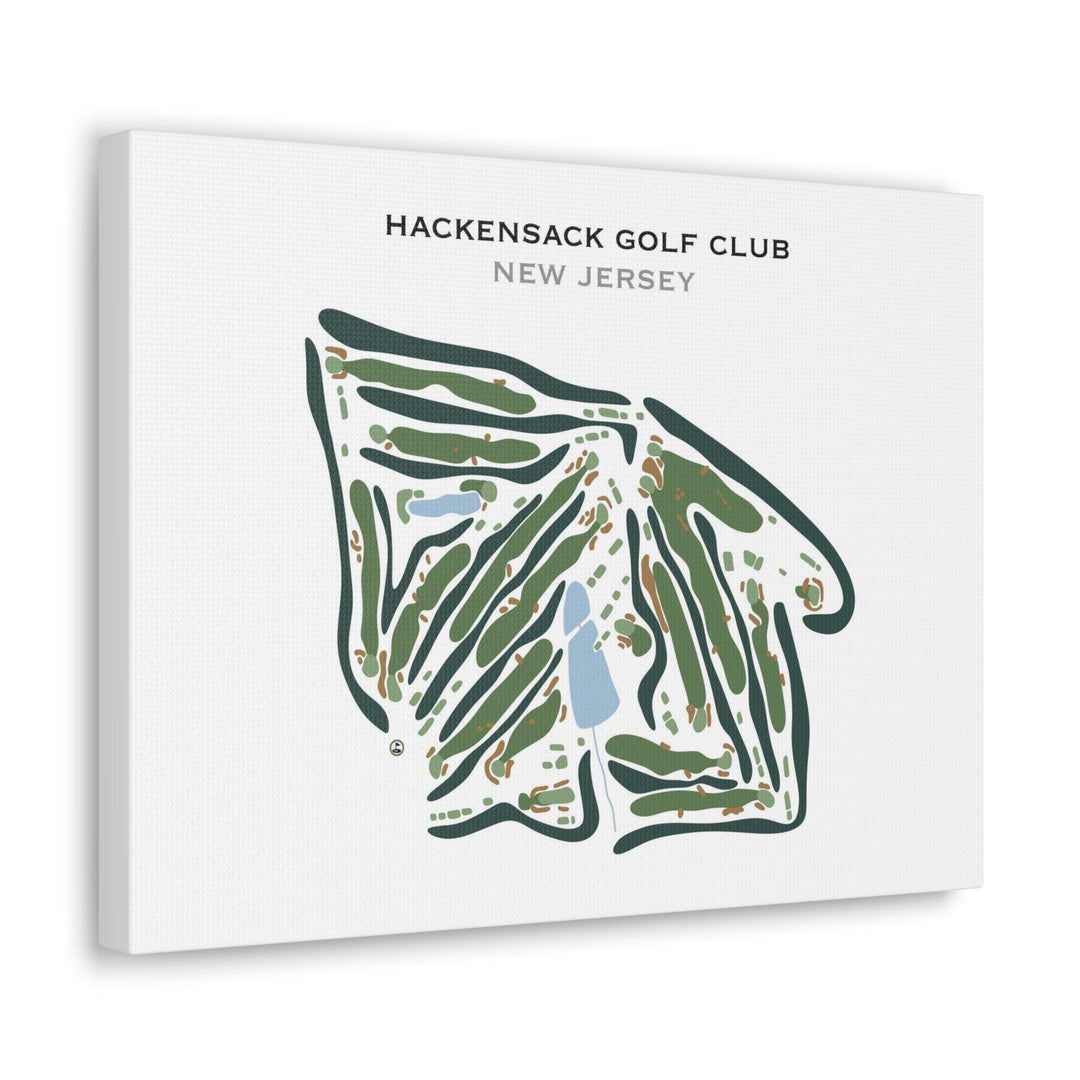 Hackensack Golf Club, New Jersey - Printed Golf Course