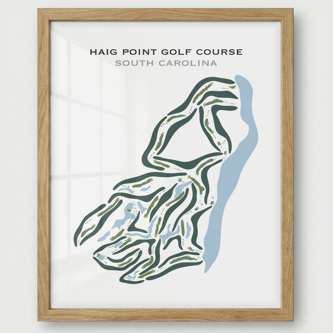 Haig Point Signature Course, South Carolina - Printed Golf Courses