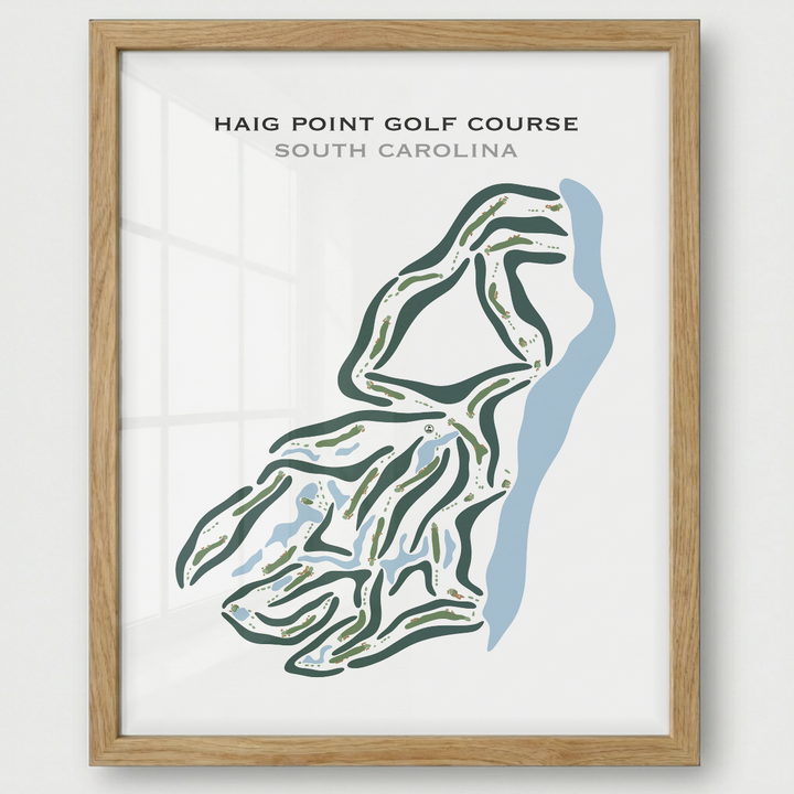 Haig Point Signature Course, South Carolina - Printed Golf Courses