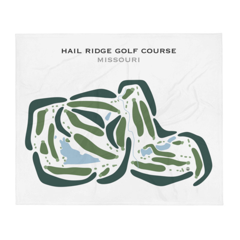 Hail Ridge Golf Course, Missouri - Printed Golf Courses