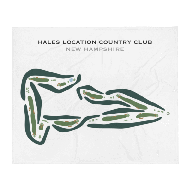 Hales Location Country Club, New Hampshire - Printed Golf Courses