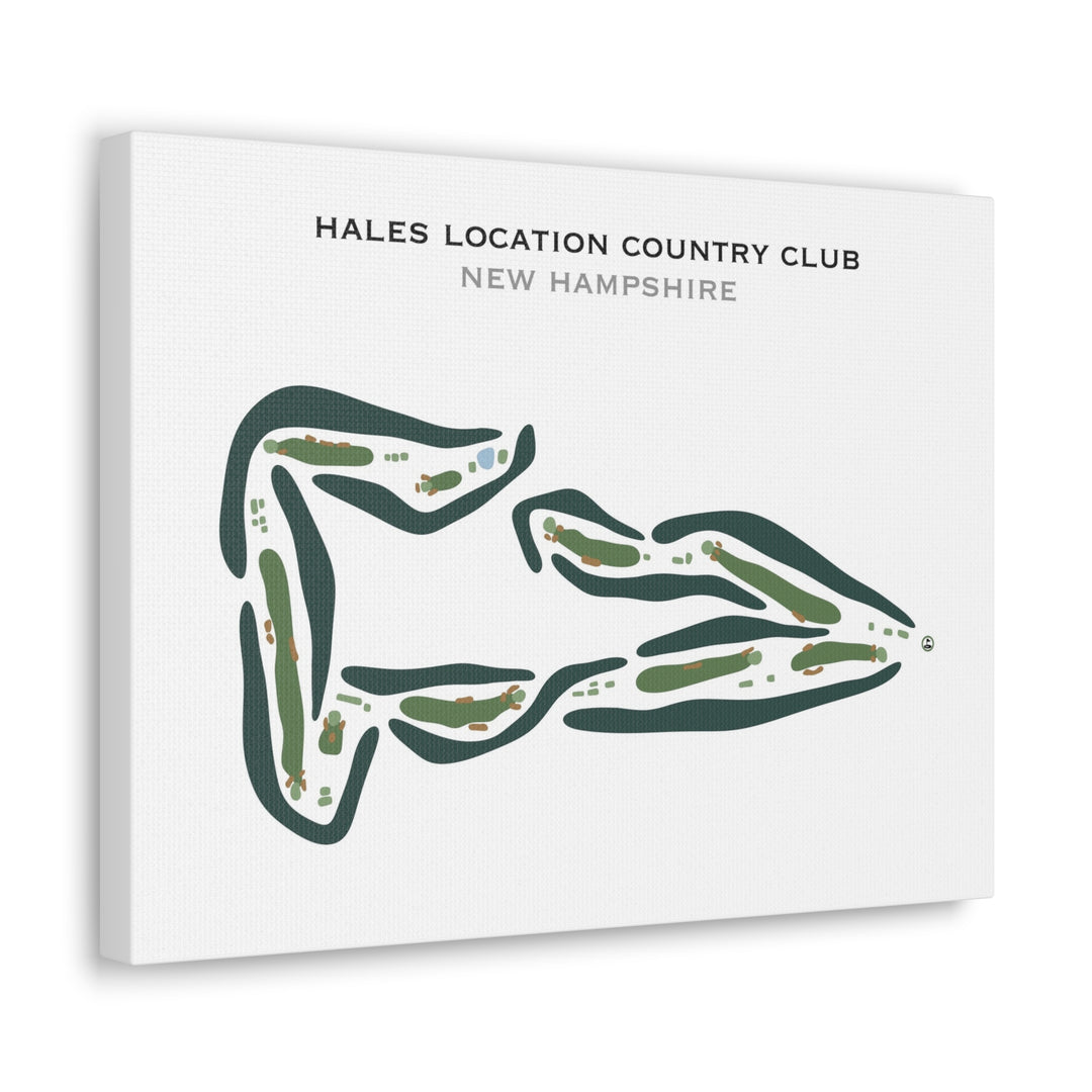 Hales Location Country Club, New Hampshire - Printed Golf Courses