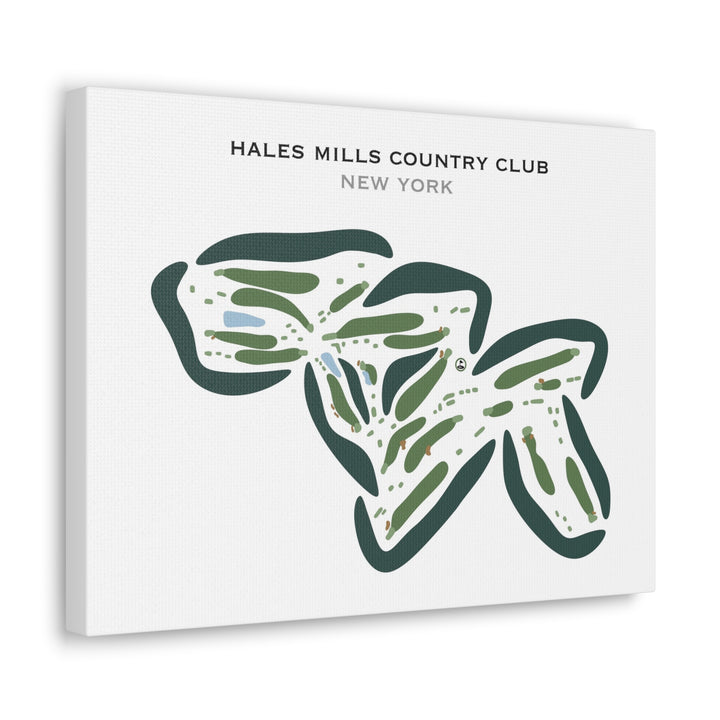 Hales Mills Country Club, New York - Printed Golf Courses