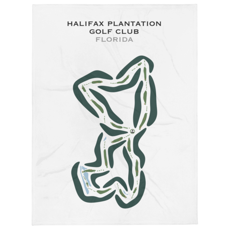 Halifax Plantation Golf Club, Florida - Printed Golf Courses