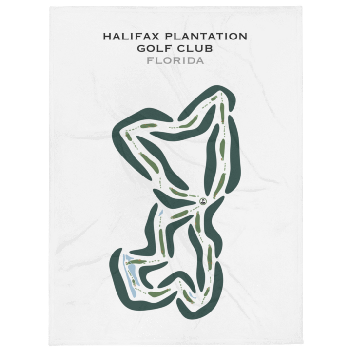Halifax Plantation Golf Club, Florida - Printed Golf Courses