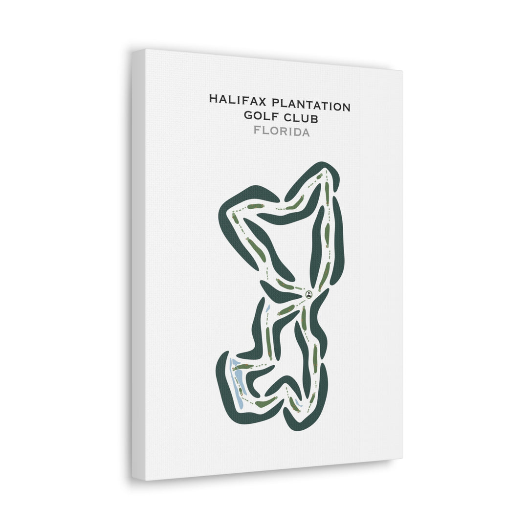 Halifax Plantation Golf Club, Florida - Printed Golf Courses