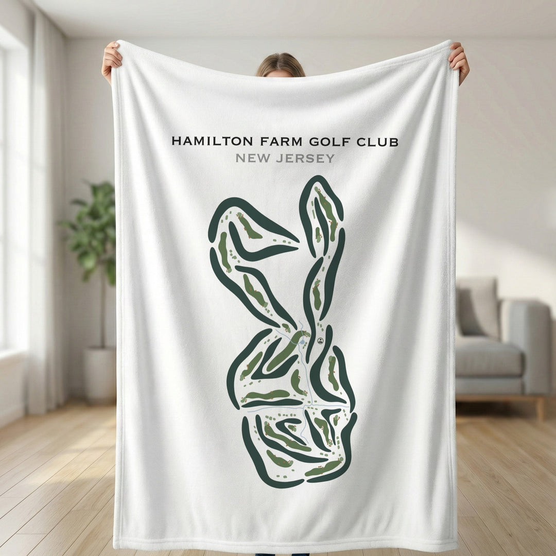 Hamilton Farm Golf Club, New Jersey - Printed Golf Courses