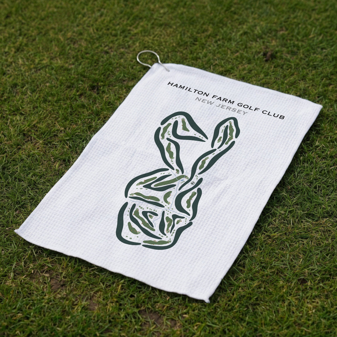 Hamilton Farm Golf Club, New Jersey - Printed Golf Courses