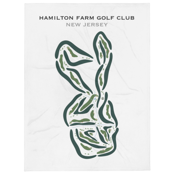 Hamilton Farm Golf Club, New Jersey - Printed Golf Courses