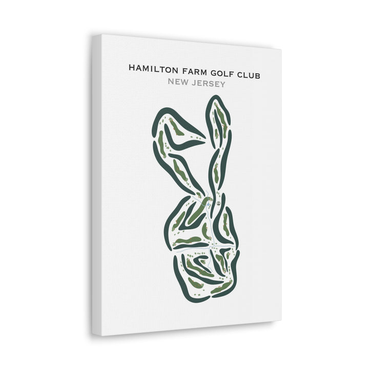 Hamilton Farm Golf Club, New Jersey - Printed Golf Courses