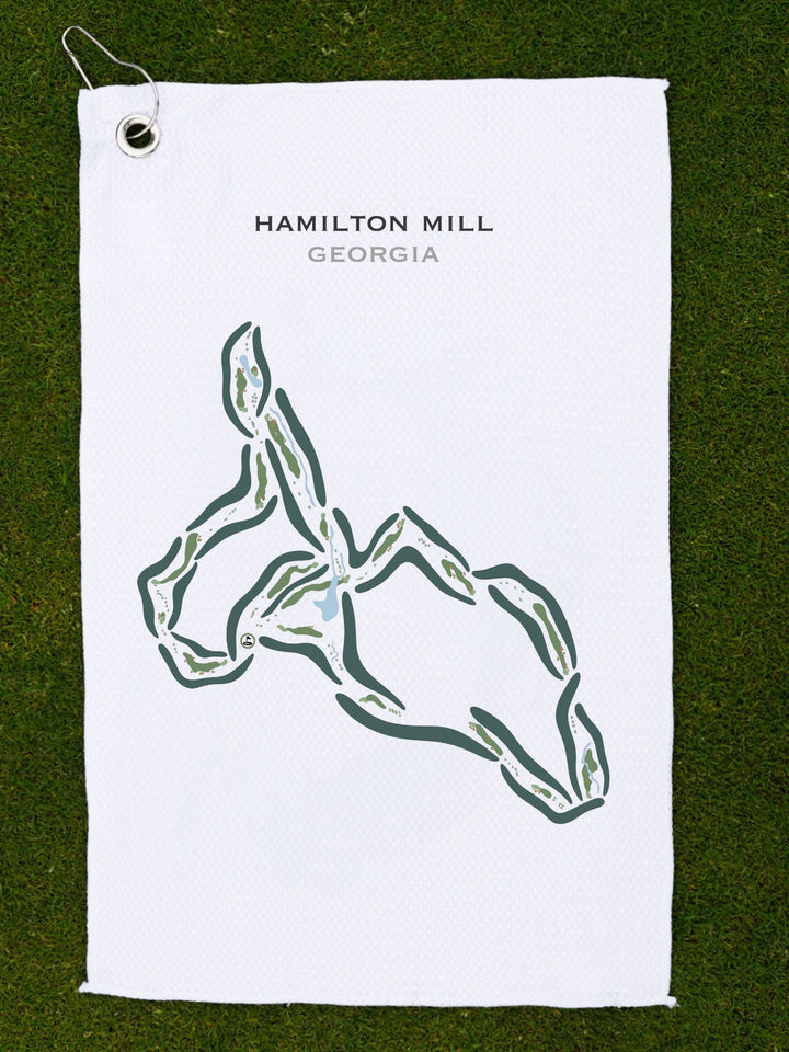 Hamilton Mill, Georgia - Printed Golf Courses