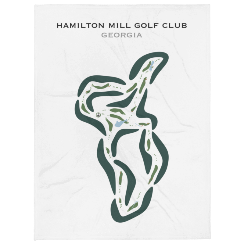 Hamilton Mill Golf Club, Georgia - Printed Golf Courses