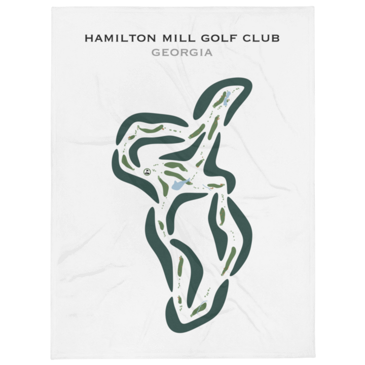 Hamilton Mill Golf Club, Georgia - Printed Golf Courses