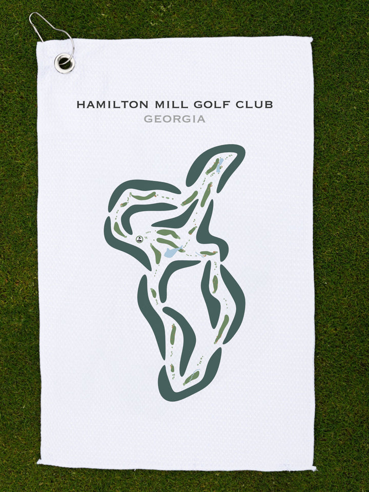 Hamilton Mill Golf Club, Georgia - Printed Golf Courses