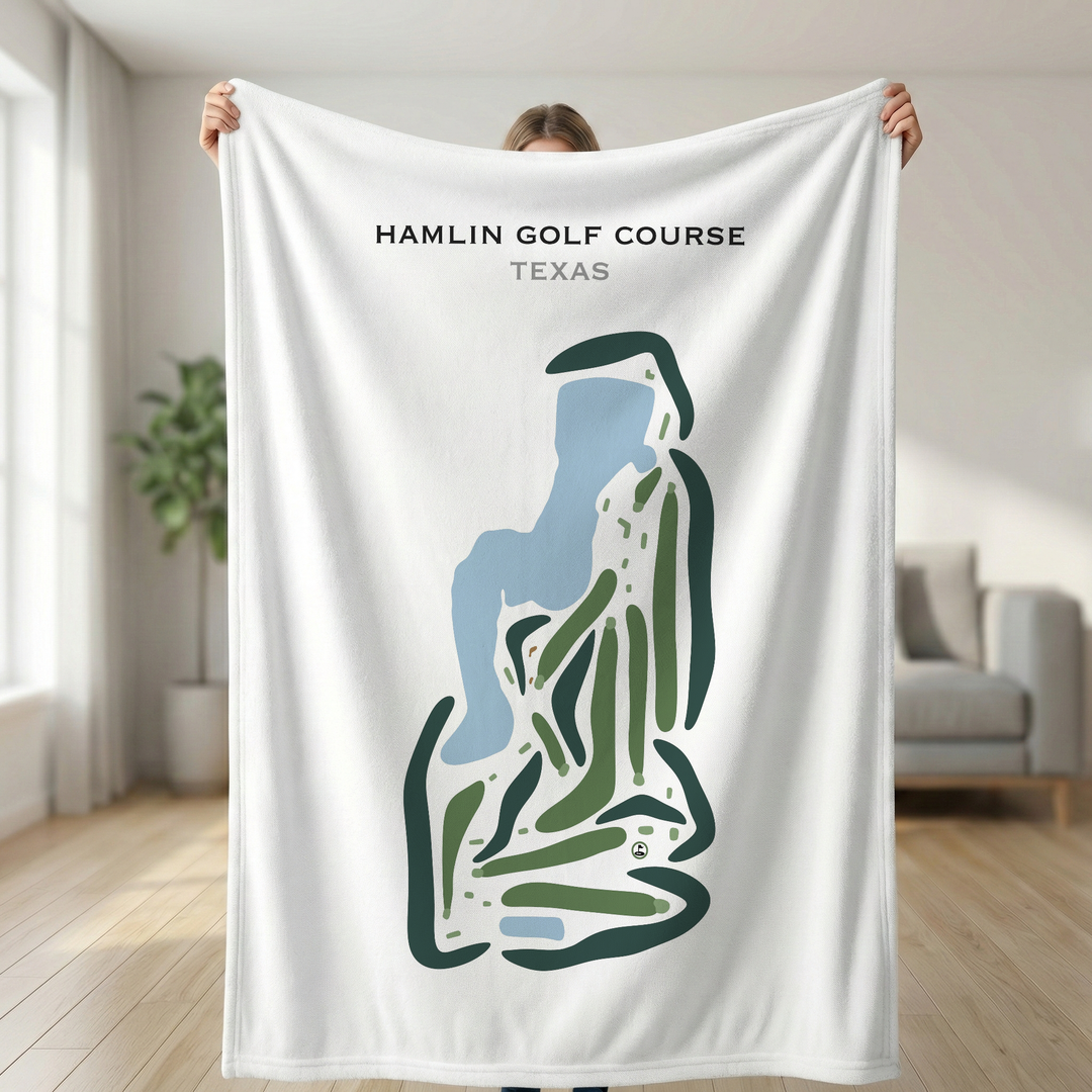 Hamlin Golf Course, Texas - Printed Golf Courses