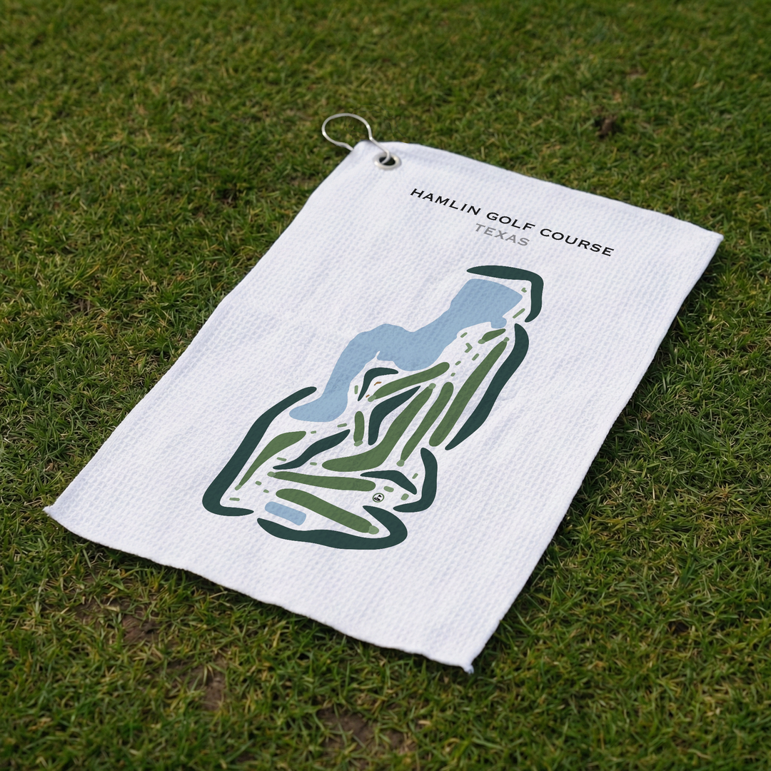 Hamlin Golf Course, Texas - Printed Golf Courses